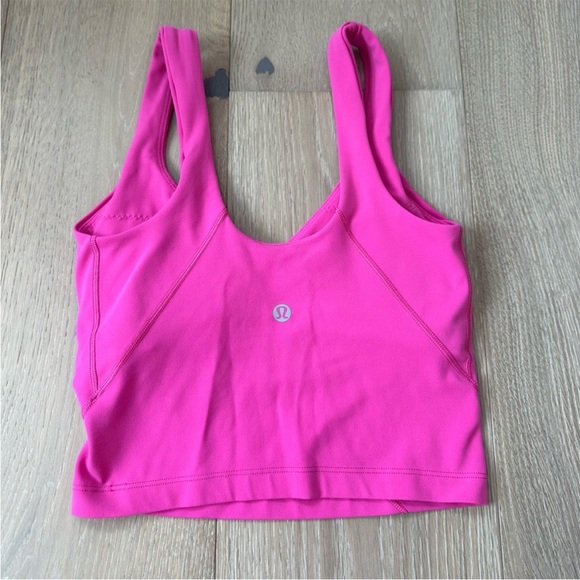 Sonic Pink Lululemon Align Tank Top - Picture 4 of 7